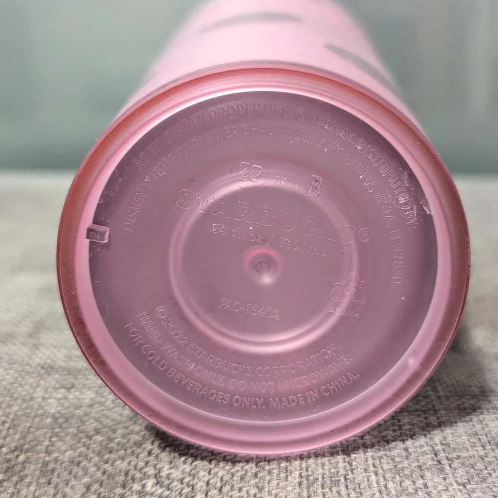 Starbucks x Disneyland Pink Tumbler - 24oz